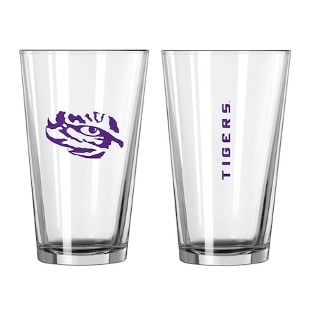 Logo Brands LSU 16oz Gameday Pint Glass 162-G16P-1